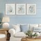Stupell Industries Muted Sea Life Serenity 3pc Framed Print Under Glass Set, design by Hannah Dawson